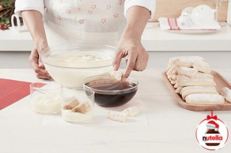 Mini tiramisu au Nutella - Étape 5