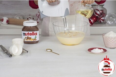 Muffins à l’orange et au Nutella® - étape 2 Muffins à l’orange et au Nutella® - étape 2
