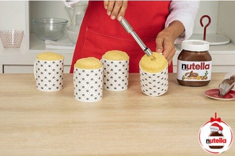 Mug cake au Nutella® - étape 4 Mug cake au Nutella® - étape 4