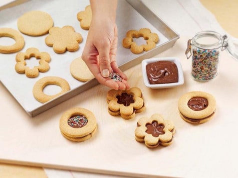 Biscuits sablés au Nutella pate sablée etape 4| Nutella