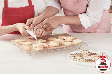 Sablés aux amandes et au Nutella® - étape 4 Sablés aux amandes et au Nutella® - étape 4