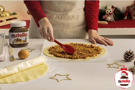 Sapin de Noël au Nutella® - étape 4 Sapin de Noël au Nutella® - étape 4