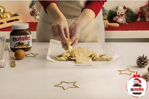 Sapin de Noël au Nutella® - étape 5 Sapin de Noël au Nutella® - étape 5