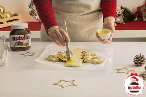 Sapin de Noël au Nutella® - étape 6 Sapin de Noël au Nutella® - étape 6