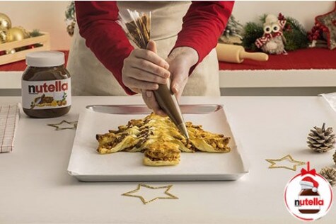 Sapin de Noël au Nutella® - étape 7 Sapin de Noël au Nutella® - étape 7