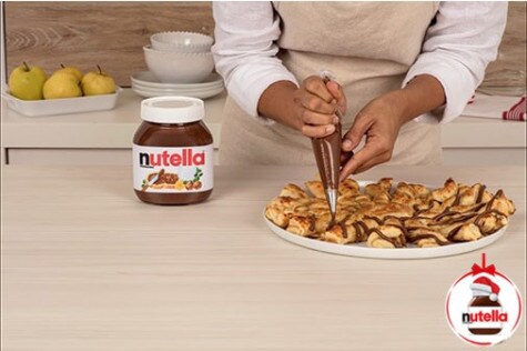 Tarte soleil au Nutella® - étape 7 Tarte soleil au Nutella® - étape 7