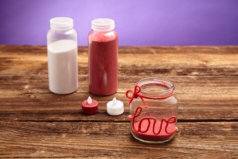 Bougie pour la Saint Valentin | Nutella