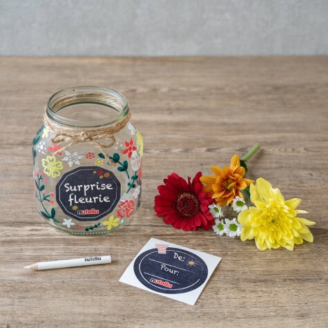 Surprise fleurie | Nutella