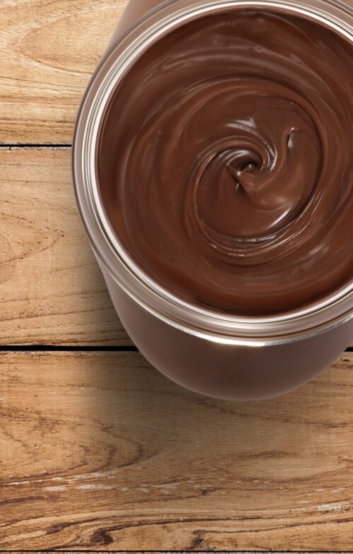 image dans le pot ouvert de nutella | Nutella