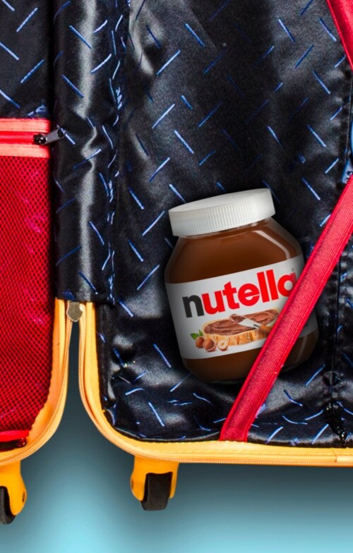 Voyagez avec votre pot de nutella | Nutella