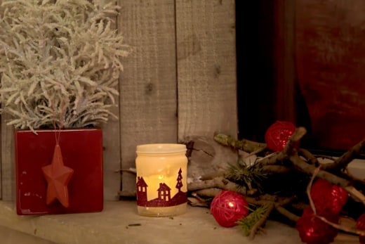 Bougie de Noël  | Nutella