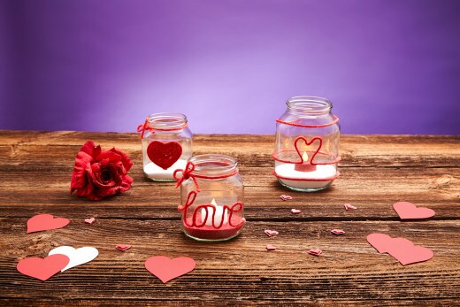 Bougie pour la Saint Valentin | Nutella