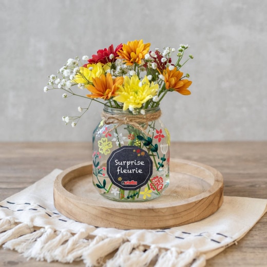 Surprise fleurie | Nutella