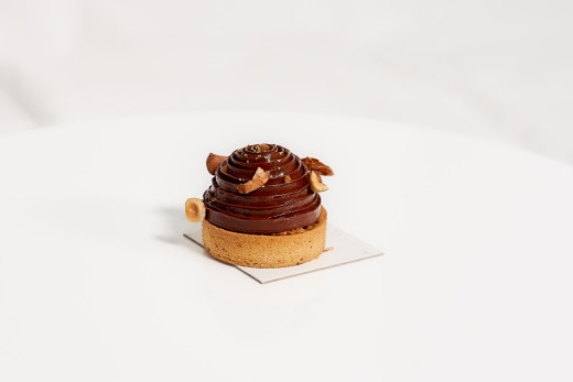 Tartelette au Nutella® et noix de Grenoble, une recette gourmande.