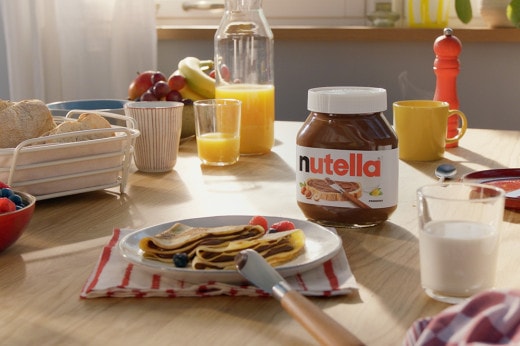 Crêpes au Nutella®