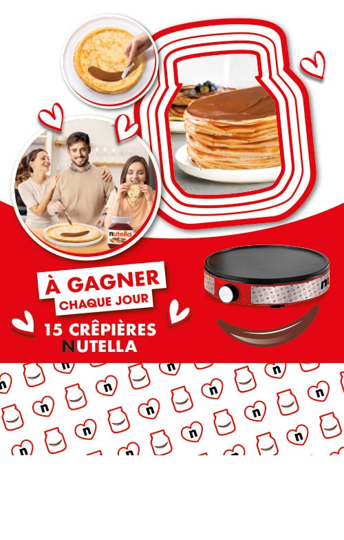 Nutella® Les crêpes n'y résistent pas !