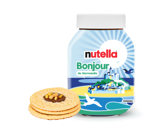 Crêpes mille trous aux pommes et Nutella®