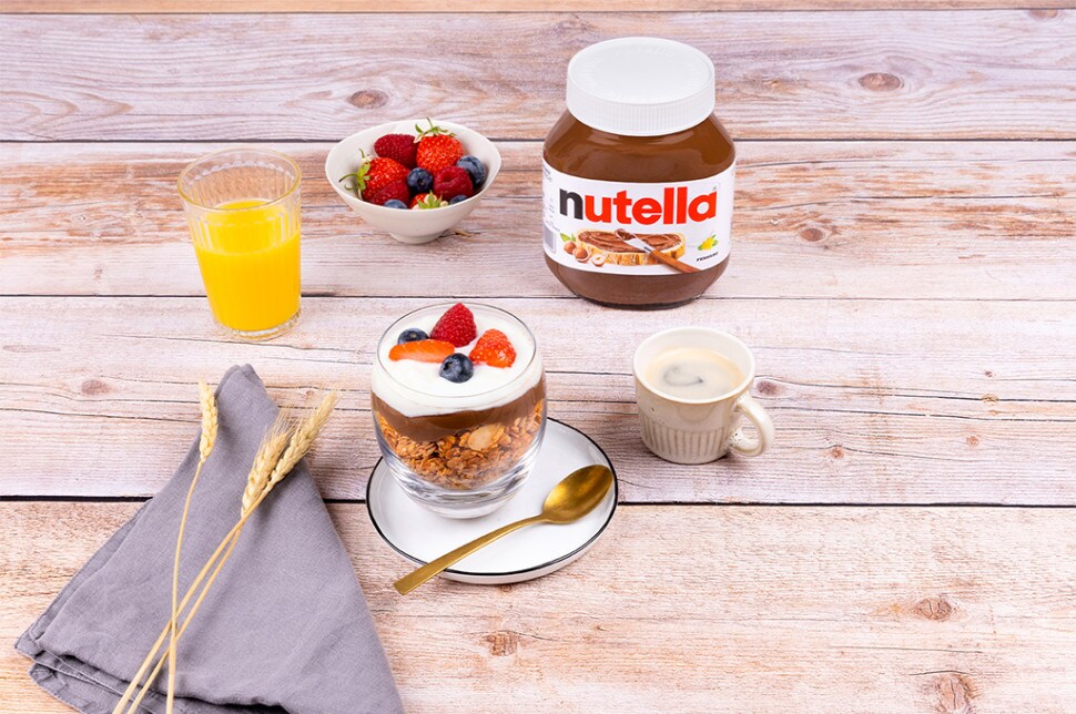 Granola aux fruits et au Nutella®