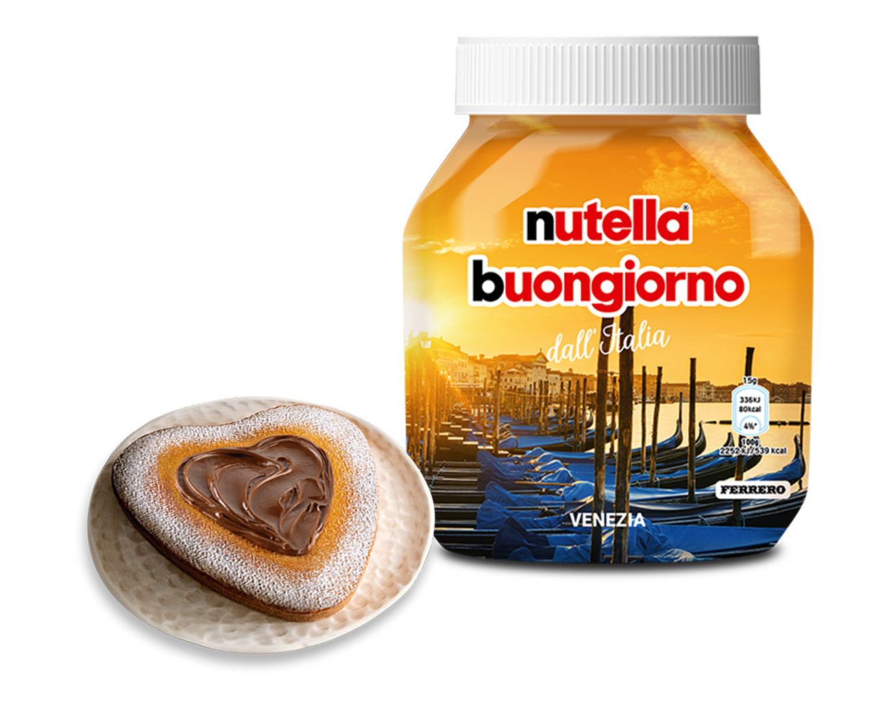 Margherita torta s Nutellom