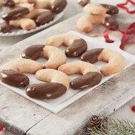 Vanilla Kipferl (polumjeseci s vanilijom) keksići s Nutellom®