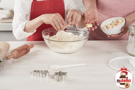 Prhki kolač s bademima i Nutellom® - STEP 1 Prhki kolač s bademima i Nutellom® - STEP 1