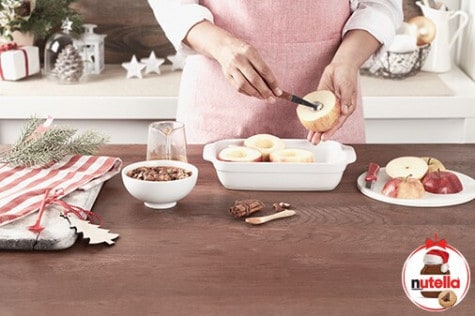 Bratapfel (Pečene jabuke) s Nutellom® - STEP 1