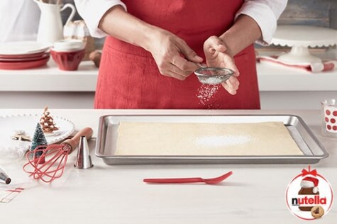 Millefeuille s kremom Chantilly i Nutellom® - STEP 2