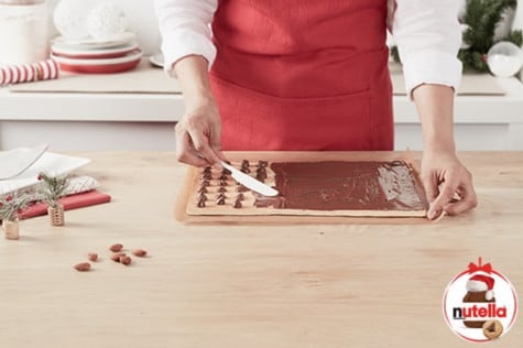 Božićni panj s Nutellom® - STEP 4