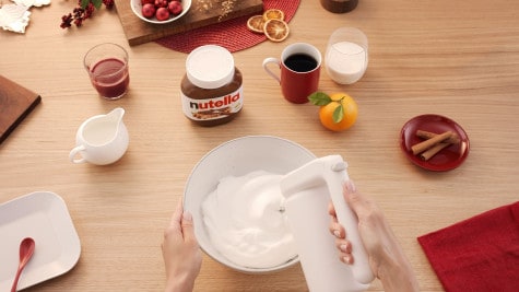 Božićni bezglutenski biskvit s narančom i Nutellom 2