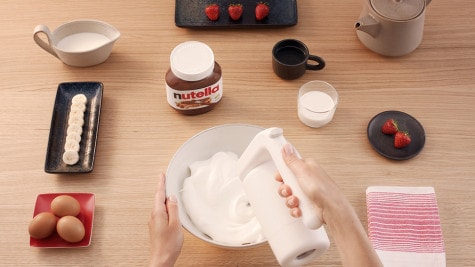 Pjenaste palačinke s Nutellom 1