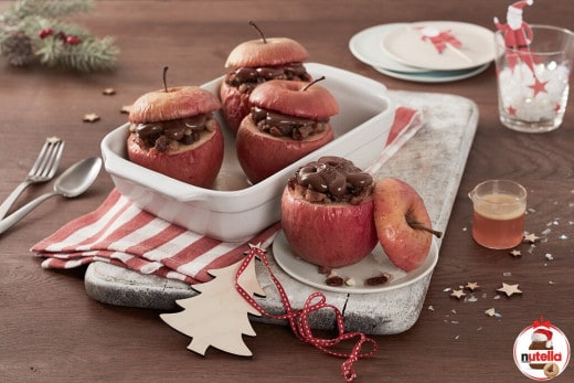 Bratapfel (Pečene jabuke) s Nutellom®