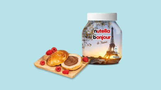 Mliječni kruh s Nutellom