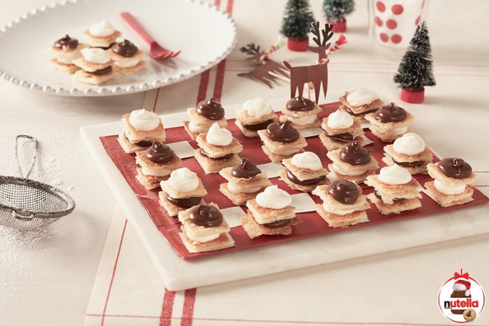 Millefeuille s kremom Chantilly i Nutellom®