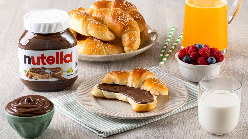 Mekane domaće kiflice s Nutellom®
