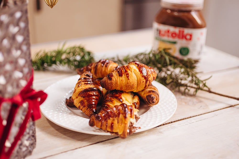 Nutella®-val töltött croissant