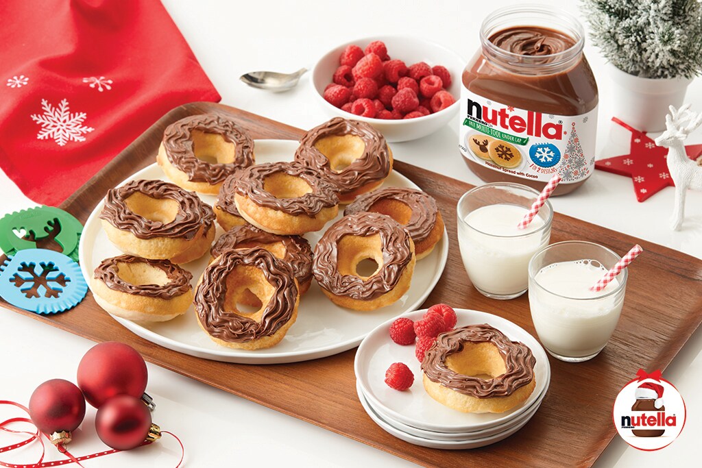 Sütőben sült fánk Nutella®-val