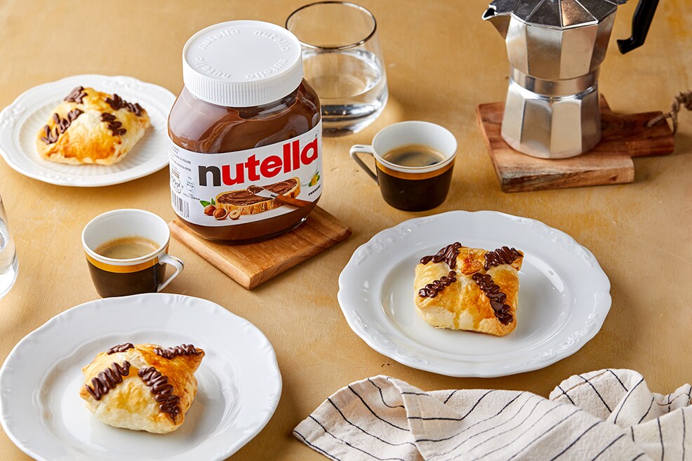 Túrós táska Nutella®-val