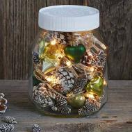 Karácsonyi dekoráció üres Nutella® üvegből | Nutella®