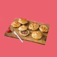 Hasított zsemle Nutella®-val