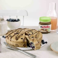 Vegán áfonyás torta növényi alapú Nutella®-val