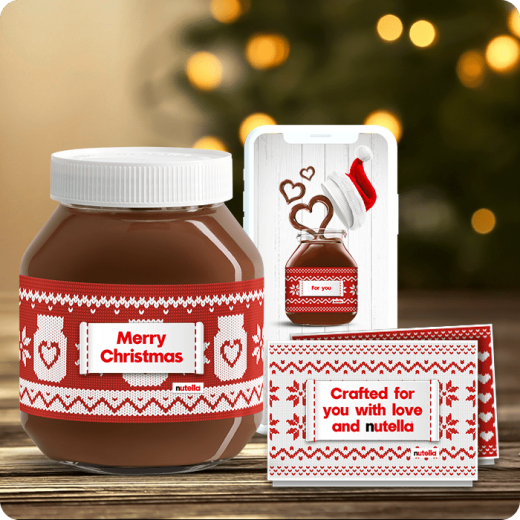 Karácsonyi üdvözlet a Nutella®-val