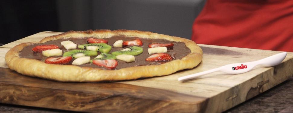 Reggeli gyümölcsös pizza Nutella®-val | Nutella®