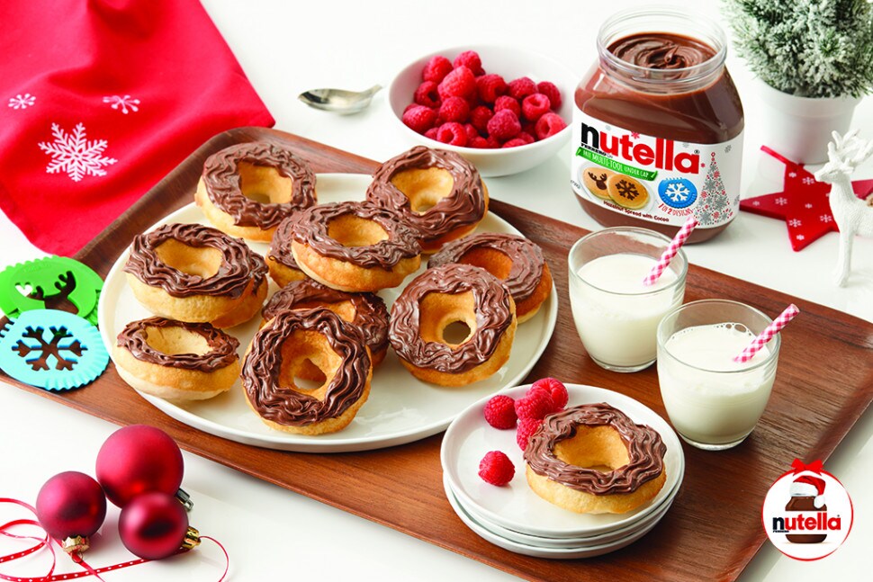 Sütőben sült fánk Nutella®-val