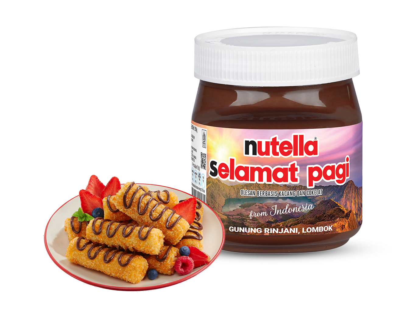 Selamat Pagi dari Gunung Rinjani Lombok