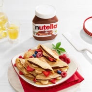 Banana Foldies dengan Nutella