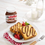 Crispy Egg Bread dengan Nutella