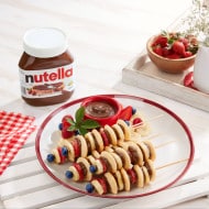 Pancake Satay dengan Nutella