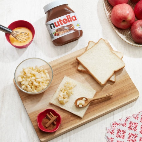 Apple pop tarts dengan Nutella