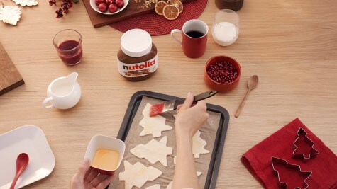 Puff Pastry Pohon Natal Mini oleh Nutella® 2