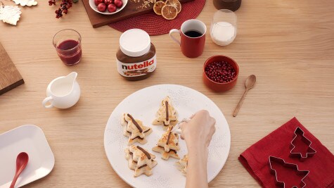 Puff Pastry Pohon Natal Mini oleh Nutella® 4
